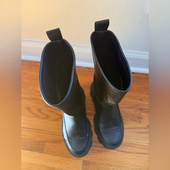 Ganni Black Combat Boots - Picture 7 of 7